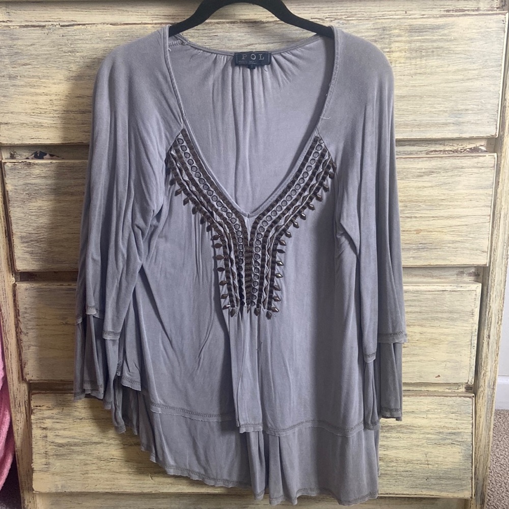 Olive blouse